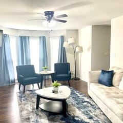 Getaway Home, Front Yard and Smart TVs All Rooms