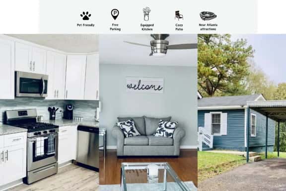 Newly Renovated College Park Home, Yard & Office! - Image 1