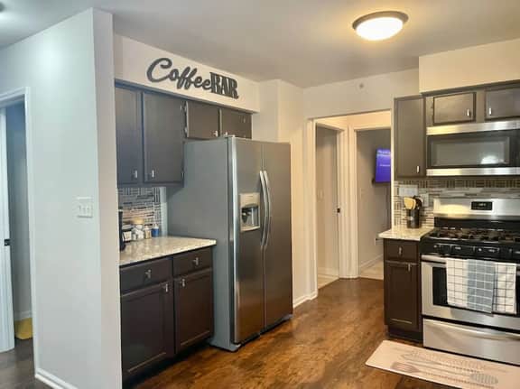 Getaway Home, Front Yard and Smart TVs All Rooms